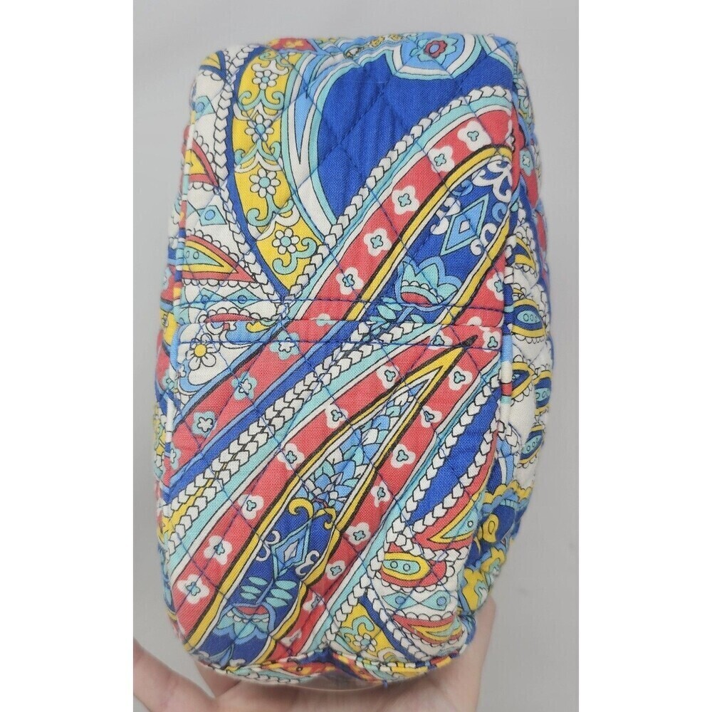 Vera Bradley Lunch Bag Retired Pattern Marina Paisley Multicolor ID Holder - Picture 6 of 12